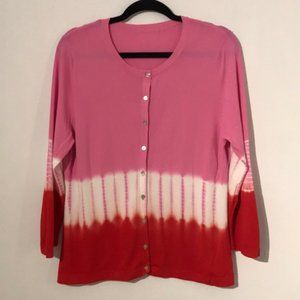 Tie dye cardigan